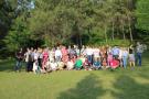 Foto de Grupo despois da visita de campo a Vincios